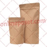 Kraft Alüminyum Doypack 13x22,5 250GR Kilitli Poşet 2000 ADET