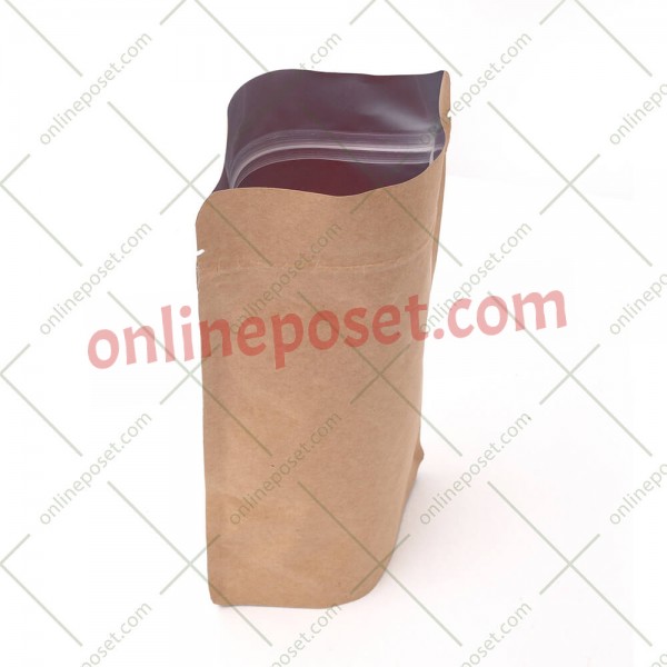 Kraft 1000gr Kilitli Doypack Poşet 20x30 Parakende Satış Kraft 1000gr Kilitli Doypack Poşet 20x30