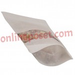 Beyaz Pencereli Kraft Doypack 1000gr Pencereli Beyaz Kraft Doypack 1000 ADET