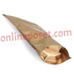 Valfli  Gold Alüminyum Doypack Kilitli 20x30 Poşet Gold 1000gr Doypack 20x30 Poşet