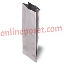 12.5x40x8 1000gr Metalik Kahve Poşeti  1000gr Metalik Kahve Poşeti 12.5x40x8 Valfsiz Kahve Poşetleri