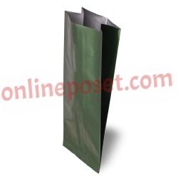 Yeşil Alüminyum Valfli Kahve Paketi 7.5x20x4  Alüminyum Valfli Kahve Paketi Yeşil 7.5x20x4 Valfli Kahve Poşetleri