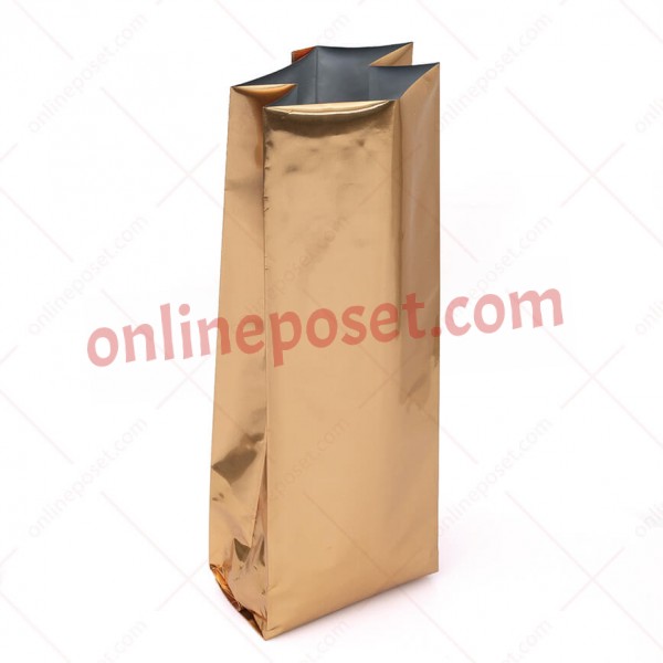 Altın Alüminyum Valfli Kahve Poşeti 10x34x6 Valfli Kahve Poşetleri Altın Alüminyum Valfli Kahve Poşeti 10x34x6 Valfli Kahve Poşetleri