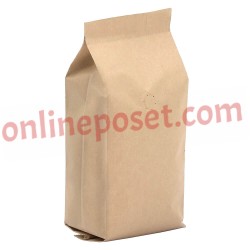 Valfli Kraft Kahve Torbası 10x34x6 CM Valfli Kraft Kahve Torbası 10x34x6 CM Kraft Kahve Torbası