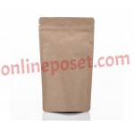 Valfli Kraft Alüminyum Doypack 250gr  13x22.5 Valfli Kraft Alüminyum Doypack 250gr  13x22.5