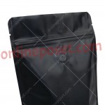 500gr Valfli Mat Siyah Doypack 16x27 1000 ADET