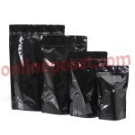 Vafli Siyah Alüminyum 500gr Doypack 1627 Poşet 1000 ADET