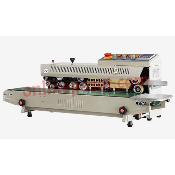 Hualian 810 I YATAY Bantlı Otomatik Folyo ve Naylon Yapıştırma Makinası
