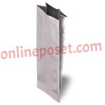 500 gr Yandan Körüklü Alüminyum Torba 10x34 cm Yan Körüklü Kahve Poşetleri