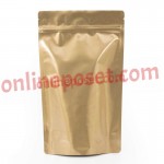 13x22,5 SİYAH - GOLD ALUMİNYUM KİLİTLİ DOYPAK  Altın/Gold  Doypack 2000 ADET