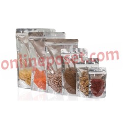 Şeffaf Metalize Doypack 16x27 - 6000 ADET 