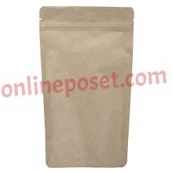 25x34 Kraft Alüminyum Doypak Poşet 1500 Adet Kağıt 25x34 Kraft Doypak